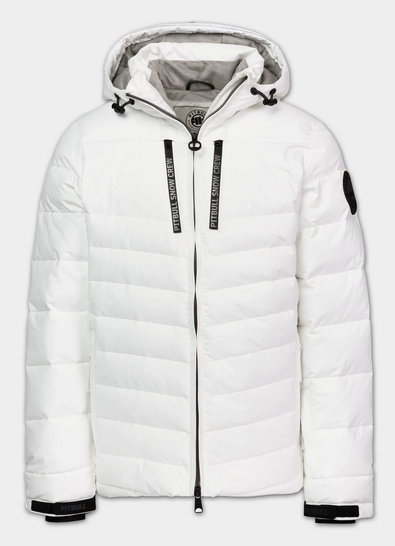 PIT BULL KURTKA CRESTLINE OFF WHITE
