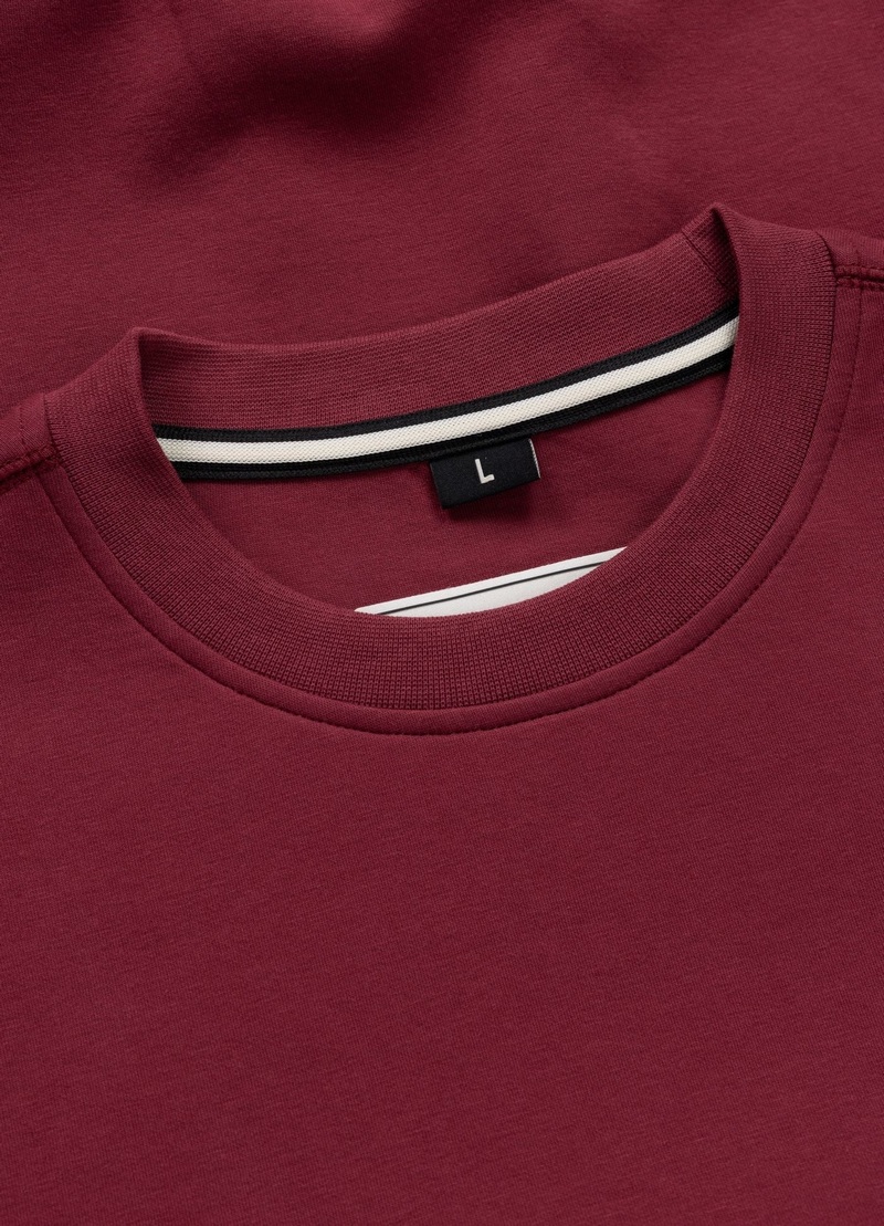 PIT BULL BLUZA CREWNECK SAMPSON BURGUNDY