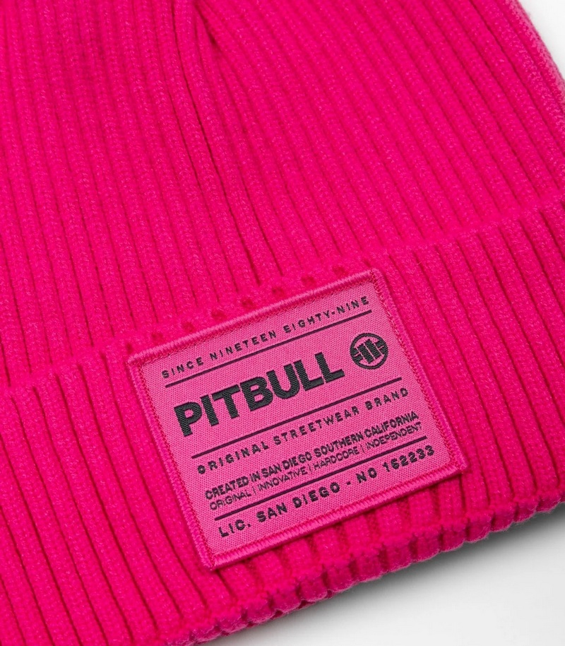 PIT BULL CZAPKA ZIMOWA DOCK CANDY PINK