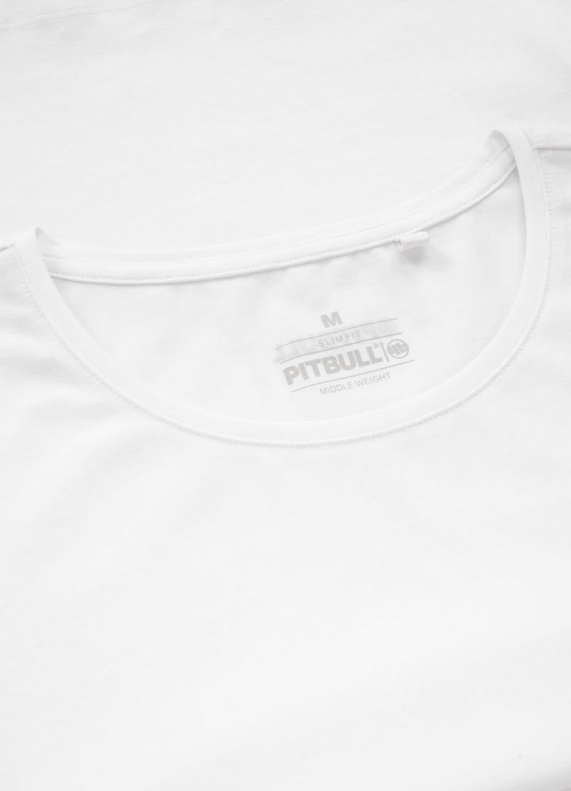 PIT BULL KOSZULKA DAMSKA SMALL LOGO WHITE