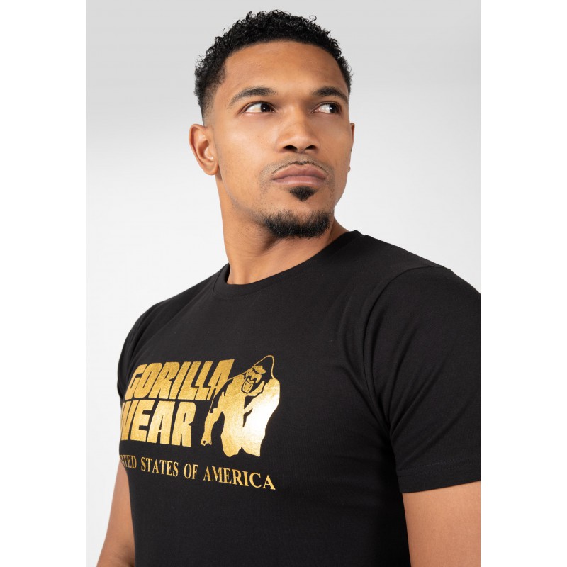GORILLA WEAR KOSZULKA CLASSIC ZŁOTA
