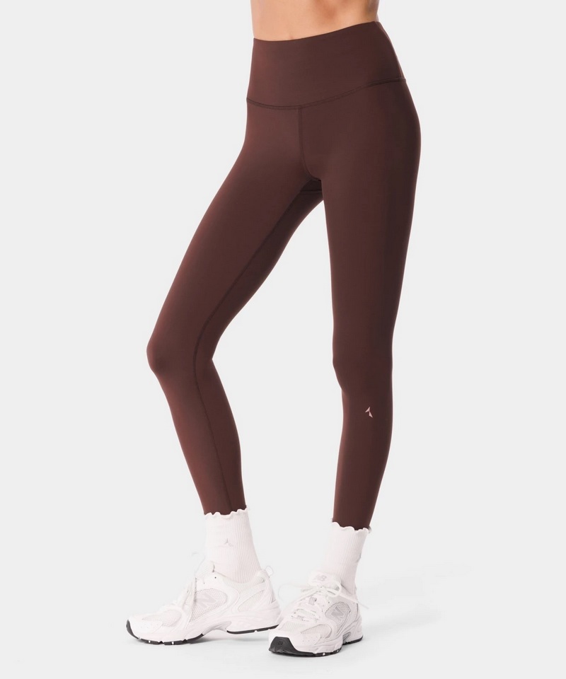 CARPATREE LEGGINSY BALLETCORE CROSSBACK NUTRACKER BROWN
