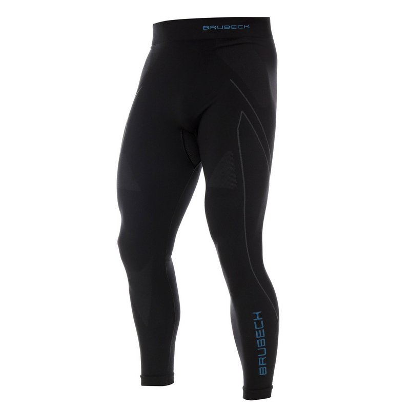 BRUBECK SPODNIE THERMO LE11840 BLACK/BLUE