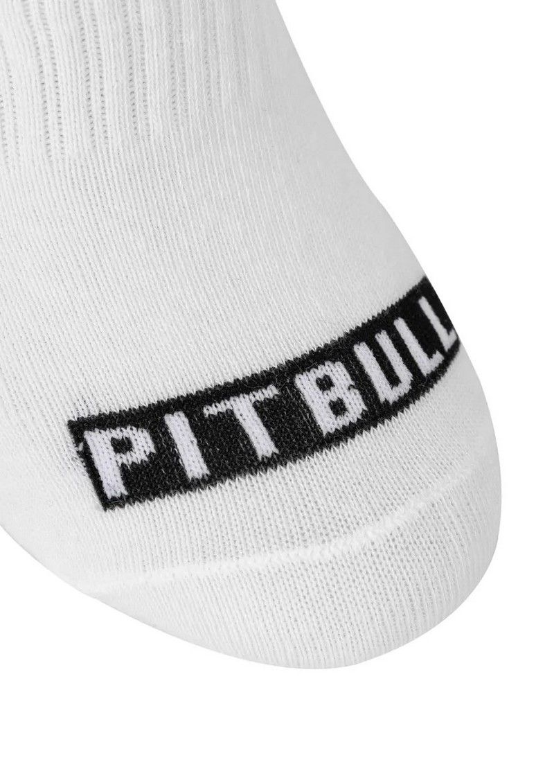 PIT BULL SKARPETKI PAD THIN WHITE