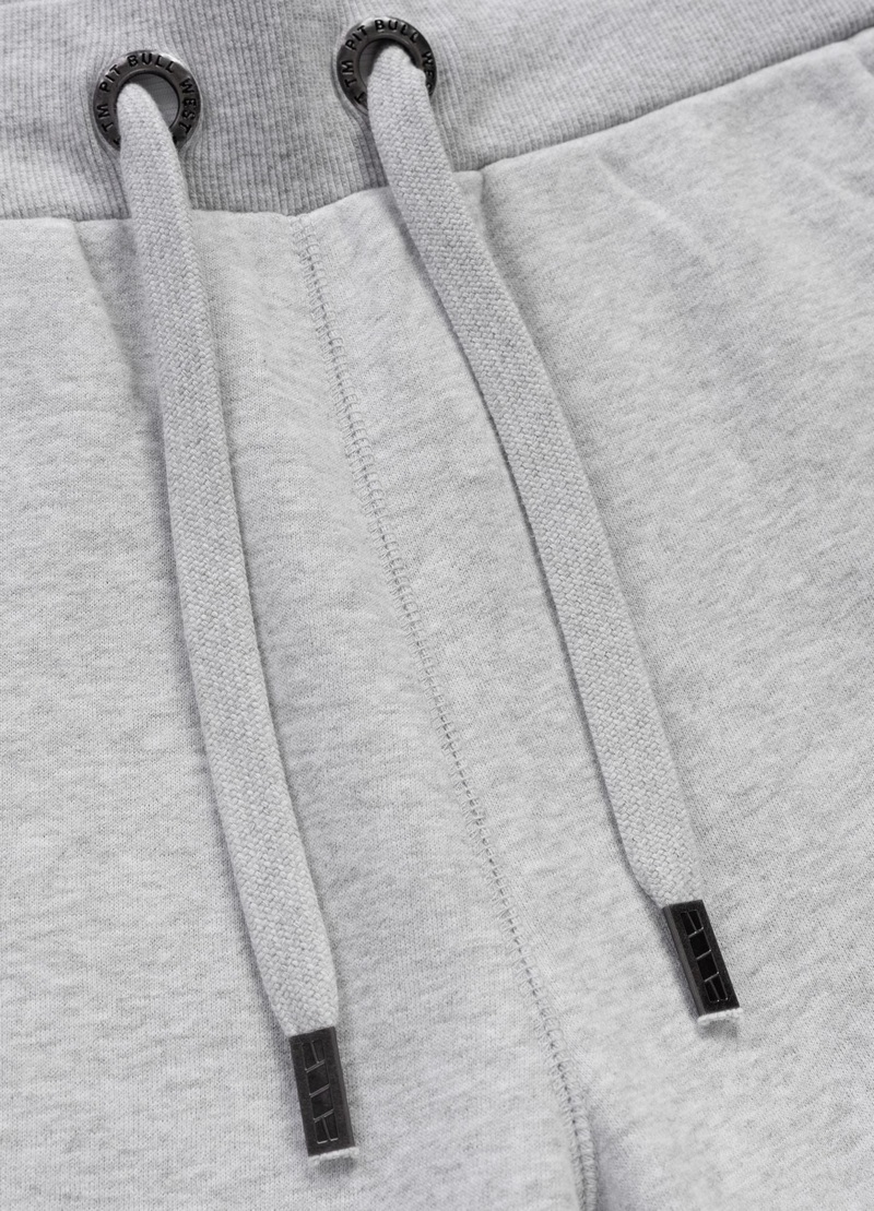 PIT BULL SPODNIE DRESOWE SMALL LOGO HD GREY MELENGE