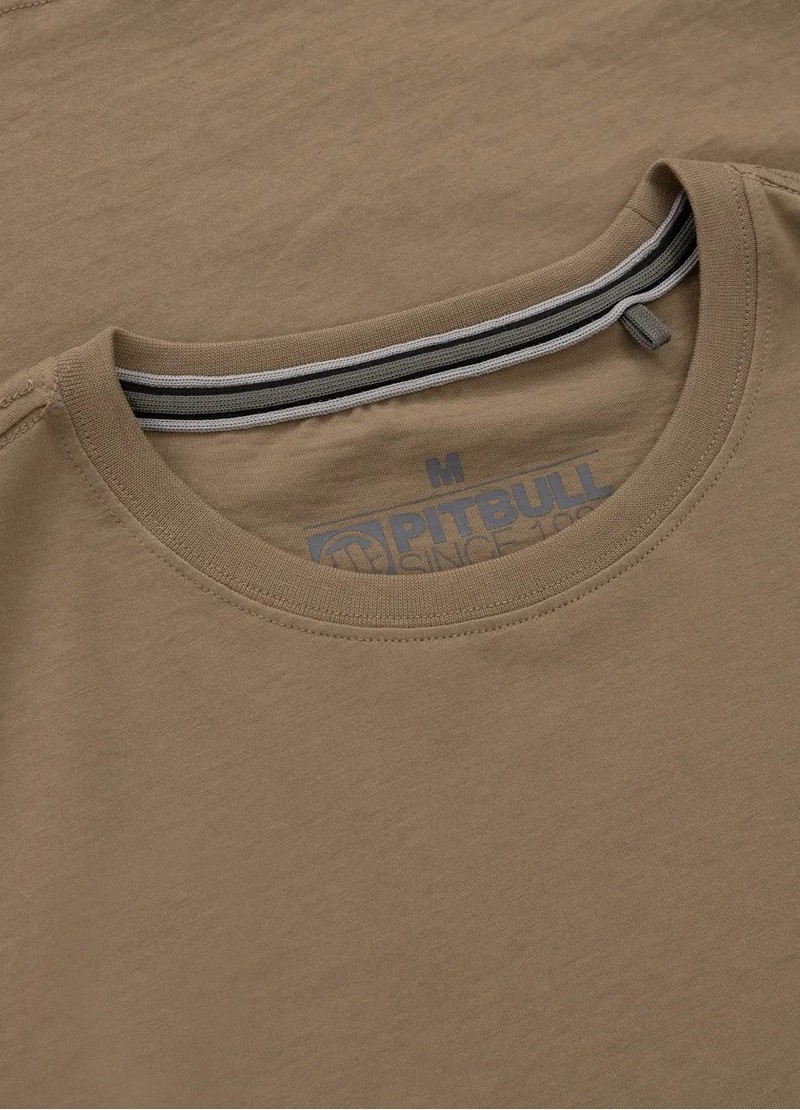 PIT BULL KOSZULKA SMALL LOGO DARK SAND