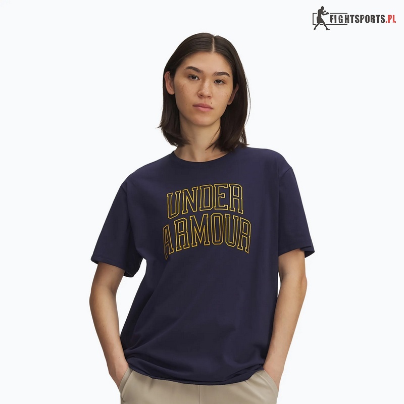 UNDER ARMOUR KOSZULKA DAMSKA OVERSIZE CAMPUS 410