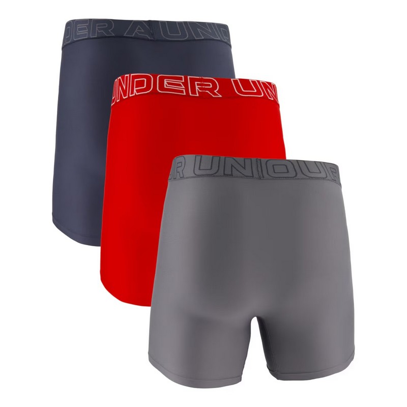 UNDER ARMOUR BOKSERKI PERFORMANCE TECH 6IN 3 PAK 044