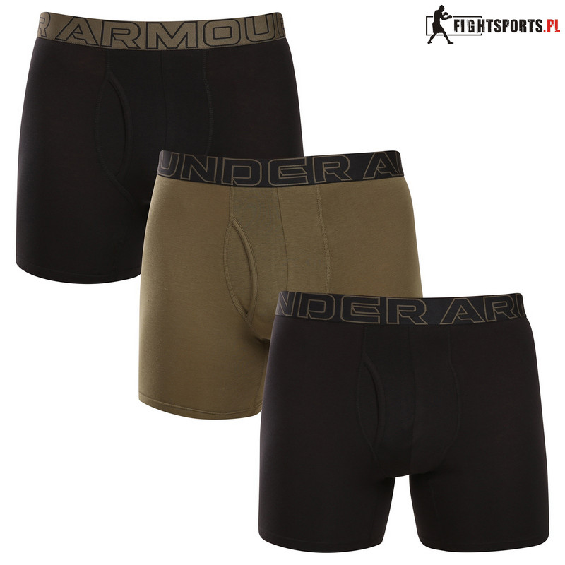 UNDER ARMOUR BOKSERKI PERFORMANCE COTTON 6IN 3 PACK 005