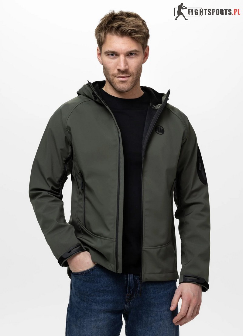 PIT BULL KURTKA SOFTSHELL ROCKFISH 2 OLIVE