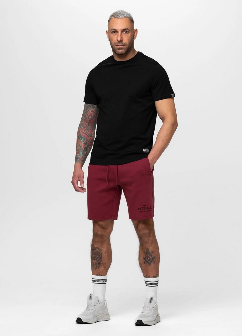 PIT BUL SZORTY SAMPSON BURGUNDY