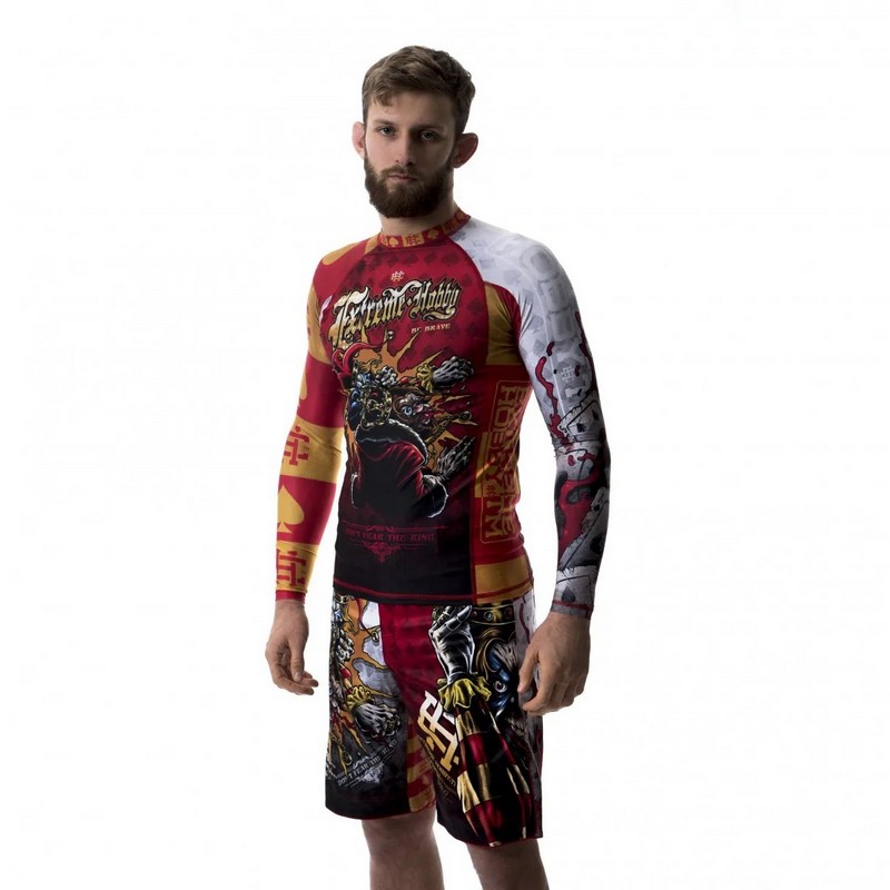 EXTREME HOBBY LONGSLEEVE RASHGUARD KILLER CARDS 2