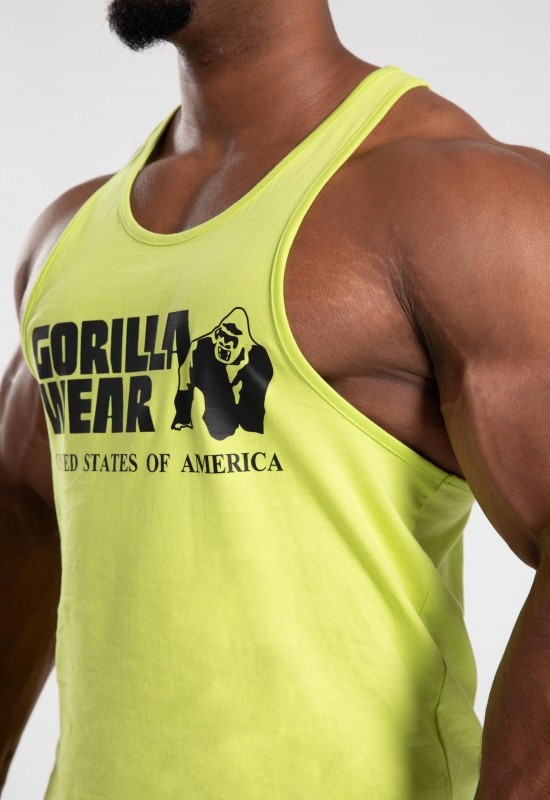 GORILLA WEAR TANK TOP CLASSIC WILD LIME