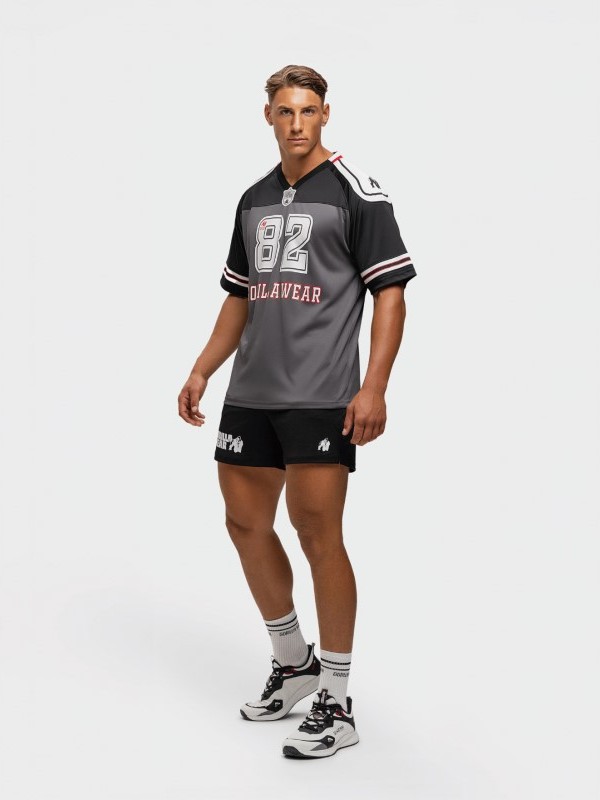 GORILLA WEAR KOSZULKA TYLER JERSEY GREY