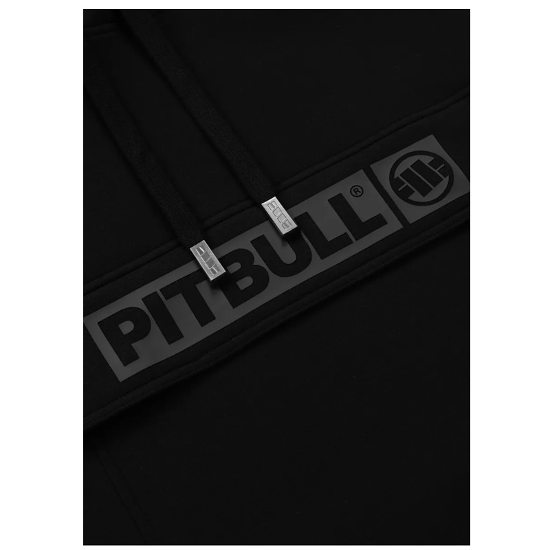 PIT BULL BLUZA Z KAPTUREM HILLTOP 2 COLORS CZARNY/CZARNY