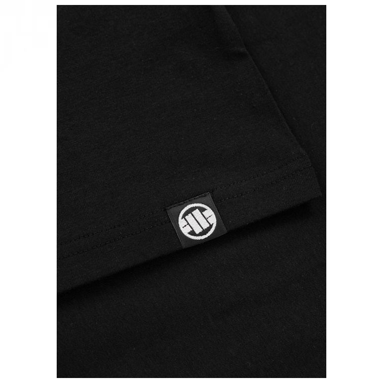 PIT BULL KSZULKA MĘSKA T-SHIRT MINIMAL BLACK 