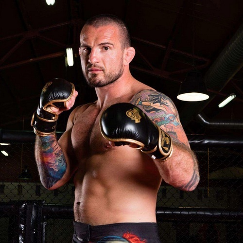 BUSHIDO RĘKAWICE MMA ARM-2011d SKÓRA NATURALNA