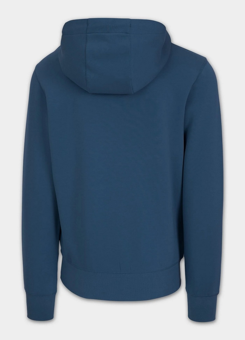 PIT BULL BLUZA Z KAPTUREM SAMPSON PETROL BLUE