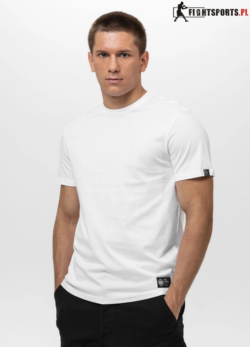 PIT BULL KOSZULKA NO LOGO WHITE