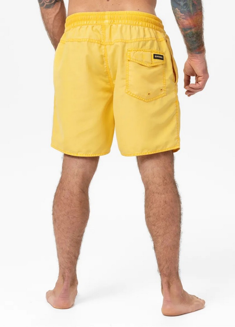 PIT BULL SZORTY KĄPIELOWE BALFOUR WASHED YELLOW