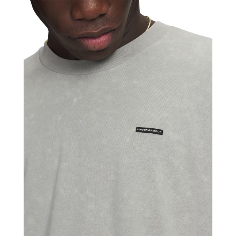 UNDER ARMOUR KOSZULKA HEAVYWEIGHT OVERSIZED WASH 069