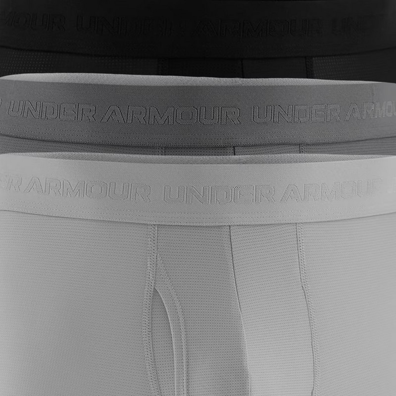 UNDER ARMOUR BOKSERKI PERFORMANCE TECH MESH 6IN 3 PACK 011