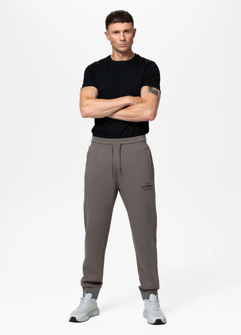 PIT BULL SPODNIE DRESOWE SAMPSON TAUPE