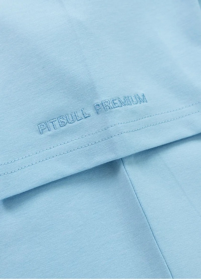 PIT BULL KOSZULKA MINIMAL LIGHT BLUE