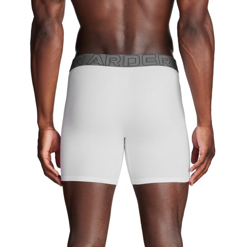 UNDER ARMOUR BOKSERKI PERFORMANCE COTTON 6IN 3 PACK 100