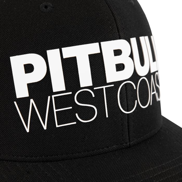 PIT BULL CZAPKA Z DASZKIEM SNAPBACK CLASSIC SEASCAPE BLACK