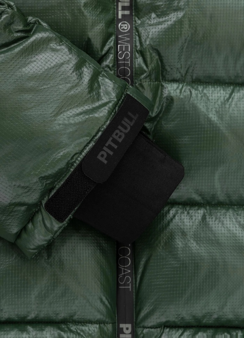 PIT BULL KURTKA PEPPERWOOD BOTTLE GREEN