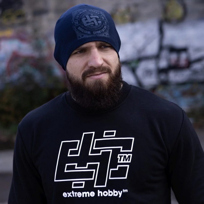 EXTREME HOBBY CIENKA CZAPKA WASH NAVY