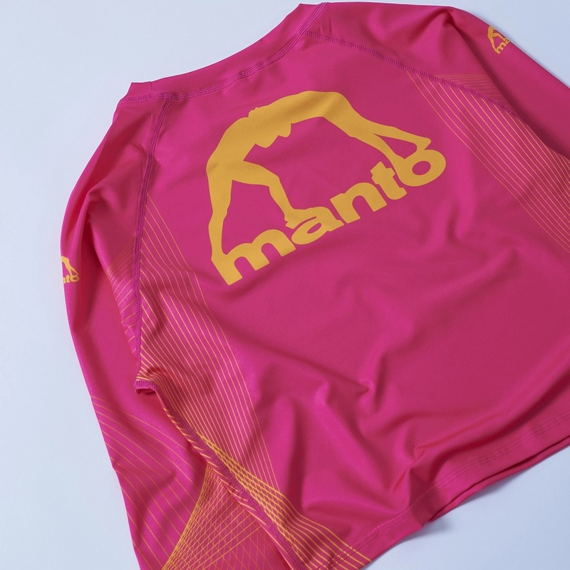 MANTO LONGSLEEVE RASHGUARD DEFEND PINK