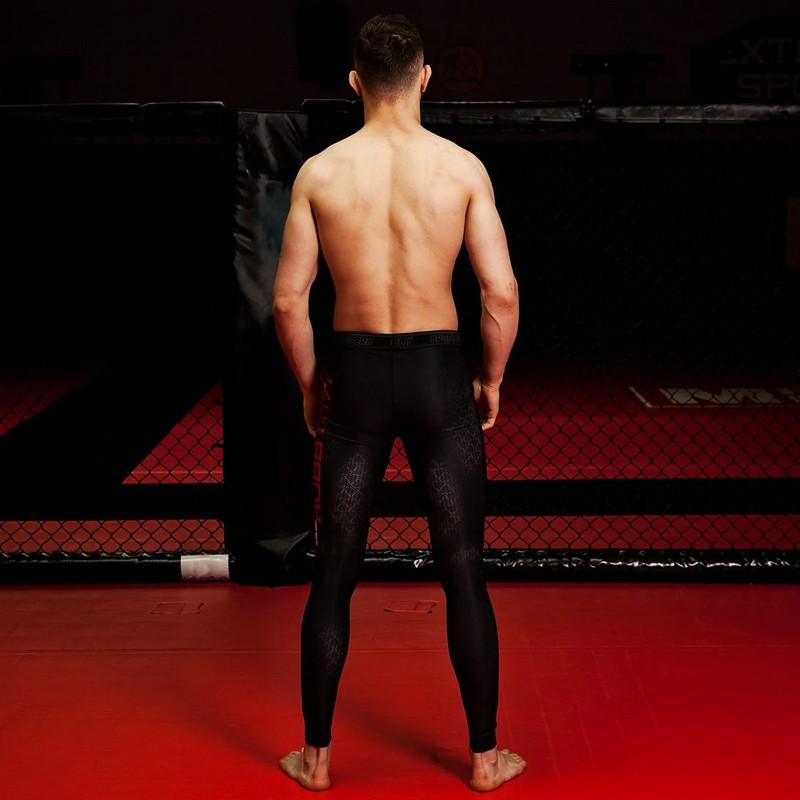 EXTREME HOBBY LEGGINSY BLACK ARMOUR