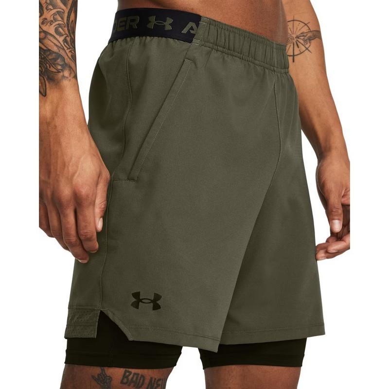 UNDER ARMOUR SZORTY VANISH WOVEN 2 W 1 390