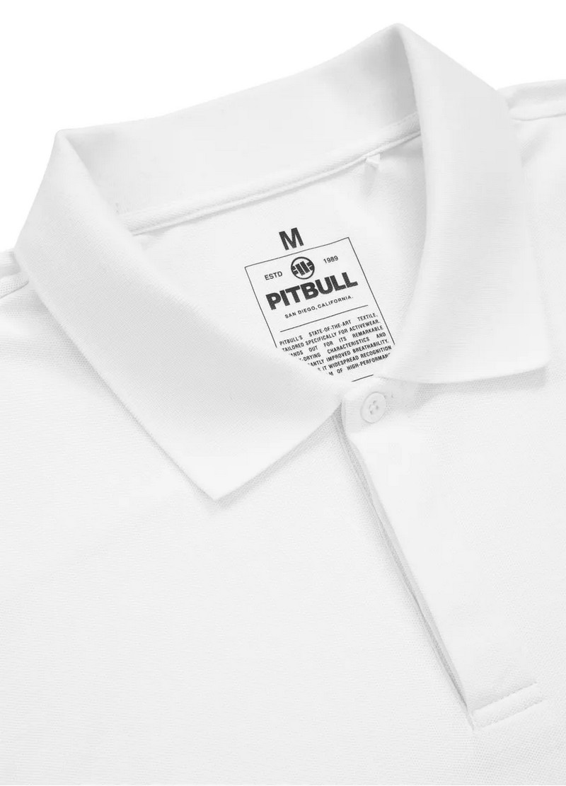 PIT BULL KOSZULKA POLO ROCKEY WHITE