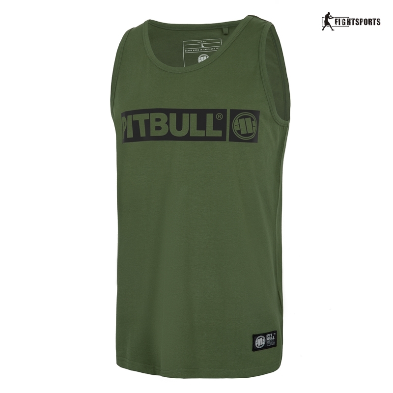 PIT BULL TANK TOP HILLTOP OLIVE