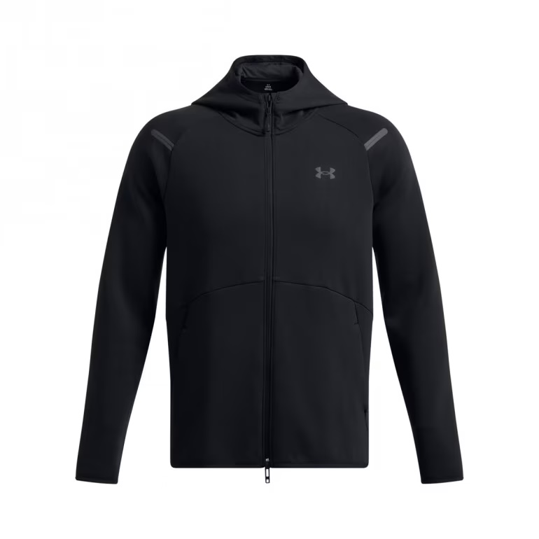 UNDER ARMOUR BLUZA UNSTOPPABLE FLEECE HOOD ZIP 001