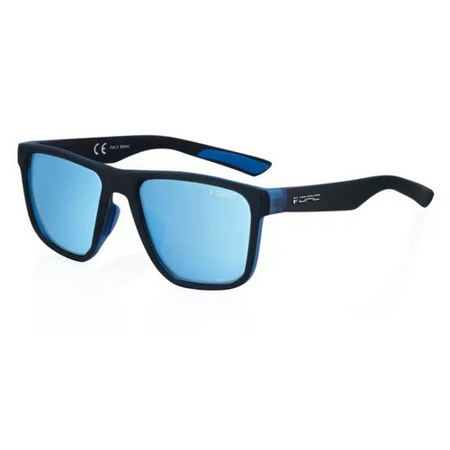 OPC OKULARY PRZECIWSŁONECZNE MIAMI MATT BLACK BLUE REVO