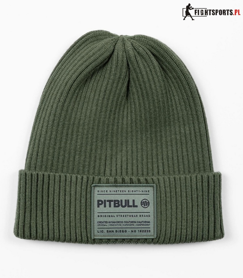 PIT BULL CZAPKA ZIMOWA DOCK GRASSSY GREEN