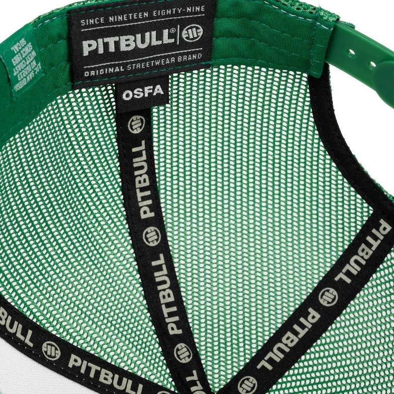 PIT BULL CZAPKA Z DASZKIEM SO CAL RETRO TRUCKER GREEN