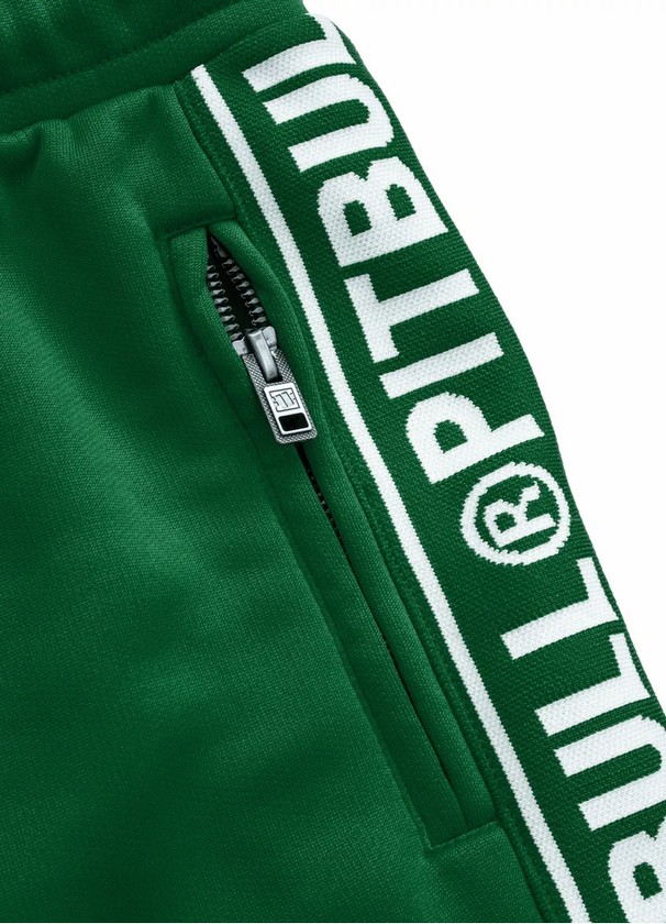 PIT BULL SPODNIE DRESOWE TAPE LOGO GREEN