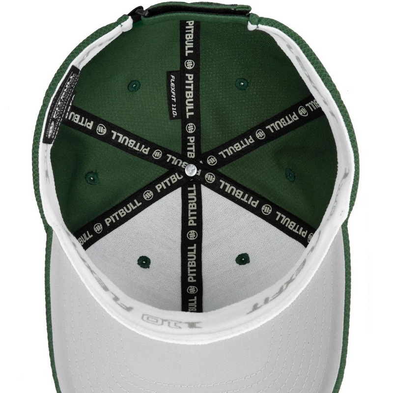 PIT BULL CZAPKA Z DASZKIEM SNAPBACK LOGO HYBRID GREEN