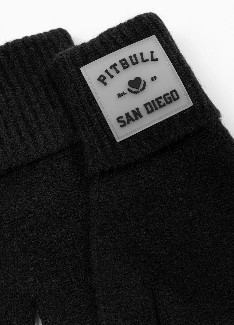 PIT BULL RĘKAWICZKI LOVE PB BLACK