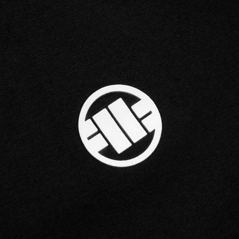 PIT BULL KOSZULKA POLO JERSEY SMAL LOGO BLACK
