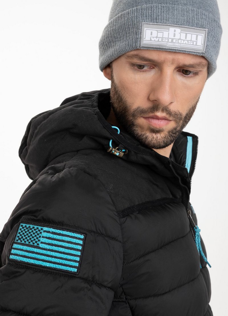 PIT BULL CZAPKA ZIMOWA BEANIE BUBBLE ONE TONE BOXING GREY