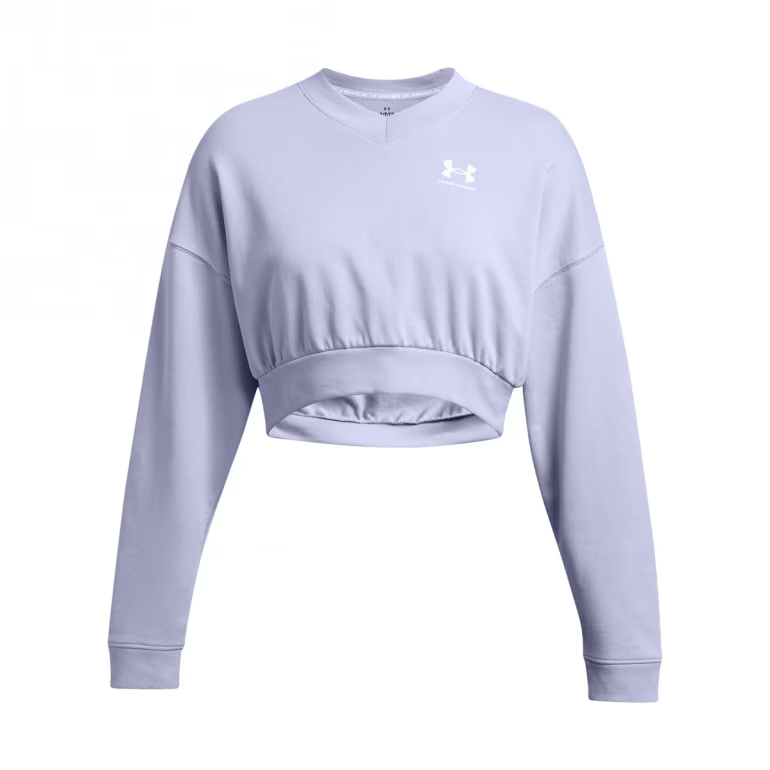 UNDER ARMOUR BLUZA RIVAL TERRY CROP 539