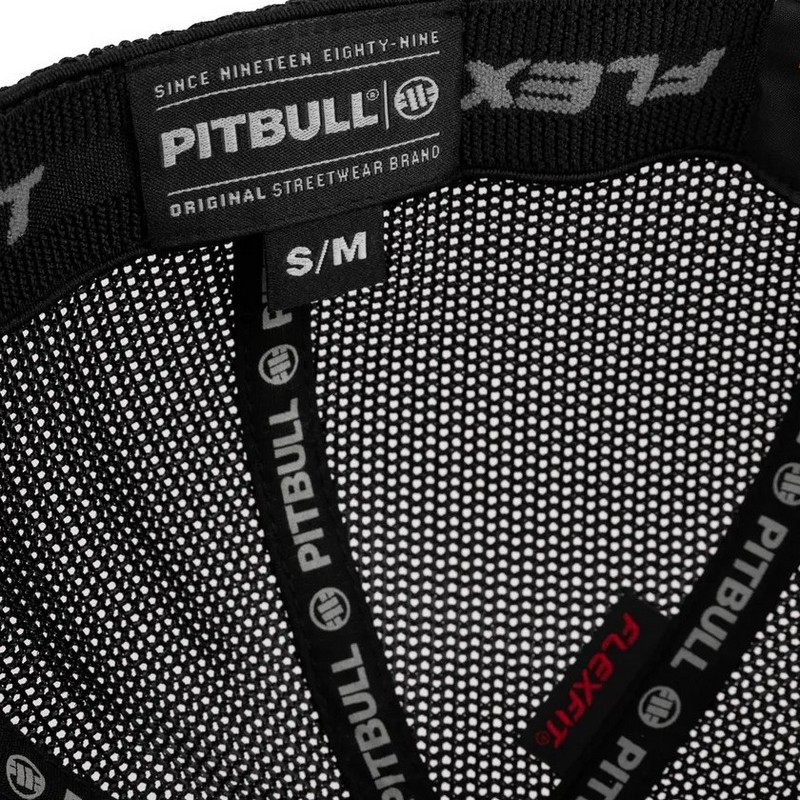 PIT BULL CZAPKA Z DASZKIEM MESH FULL CAP PITBULL USA MULTICAP