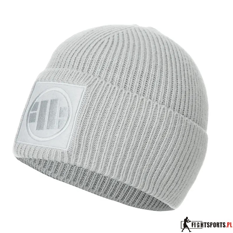 PIT BULL CZAPKA LOGO SINGLE LAYER CUFF GREY