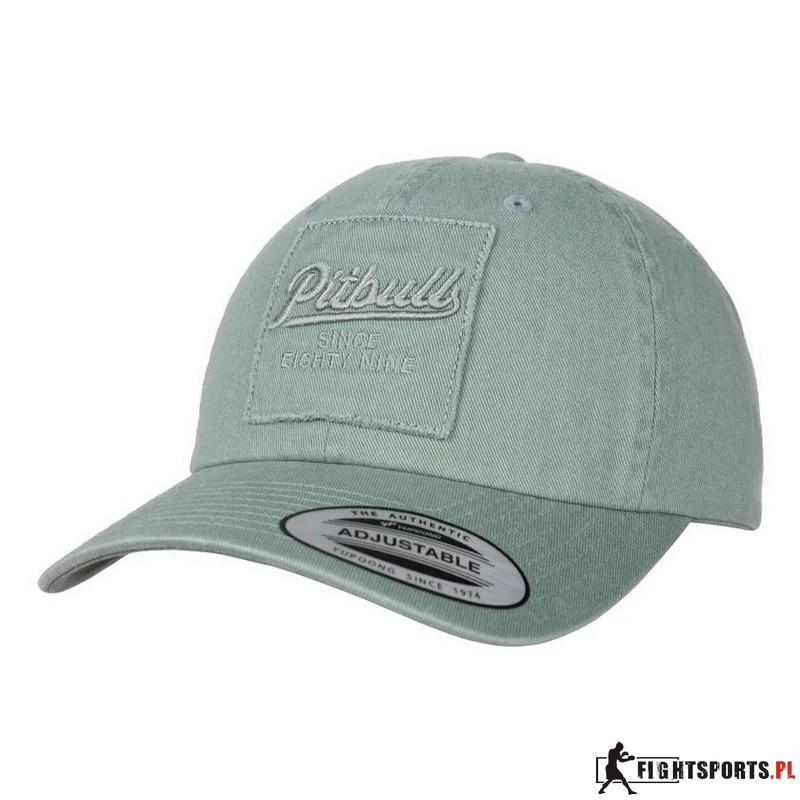 PIT BULL CZAPKA Z DASZKIEM ADJUSTABLE SEABRIDGE CLASSIC LOW PROFILE LIGHT GREEN